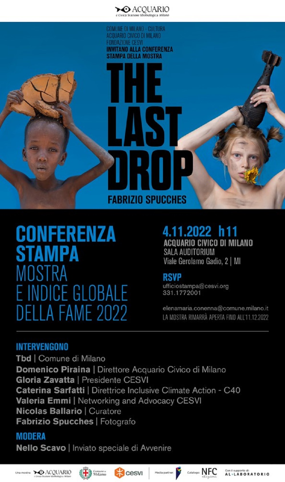 THE LAST DROP | Fabrizio Spucches per Fondazione CESVI